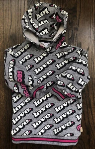 little marc jacobs girls love logo hoodie sweatshirt 4 4T toddler kids - Picture 1 of 11