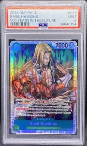 🔥🔥 2024 One Piece Basil Hawkins 500 Years in the Future #029 Card PSA 9 🔥🔥 - Picture 1 of 2