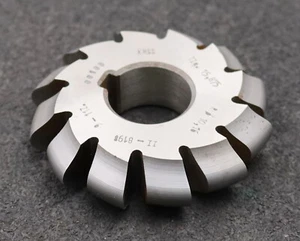 DOLD Rollkettenrad-Formfräser Teilung= 15,875mm= 5/8" RollenØ= 10,16mm Ø80x27mm - Bild 1 von 8