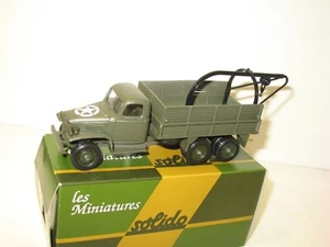 SOLIDO, GMC Military Truck Lot 7 Tow Crane Cab II - Picture 1 of 2