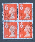GB NORTHERN IRELAND SGNI 88b  FINE USED BLOCK CAT £40