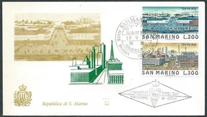1975 SAN MARINO FDC ALA TOKYO NO TIMBRO ARRIVO - H7 - Foto 1 di 1