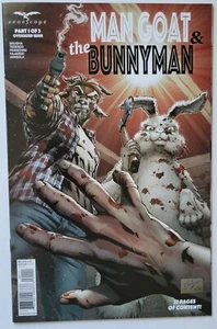 Man Goat & The Bunnyman #1 A Edgar Salazar 2021 ZENESCOPE NM+ - Imagen 1 de 2