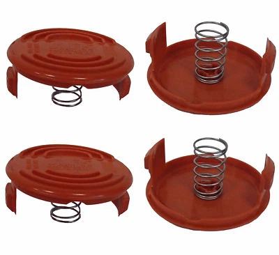 4Pack Replacement caps Black Decker RC-100-P Spool 385022-03 Trimmer Bump Cover - Image 1 of 3
