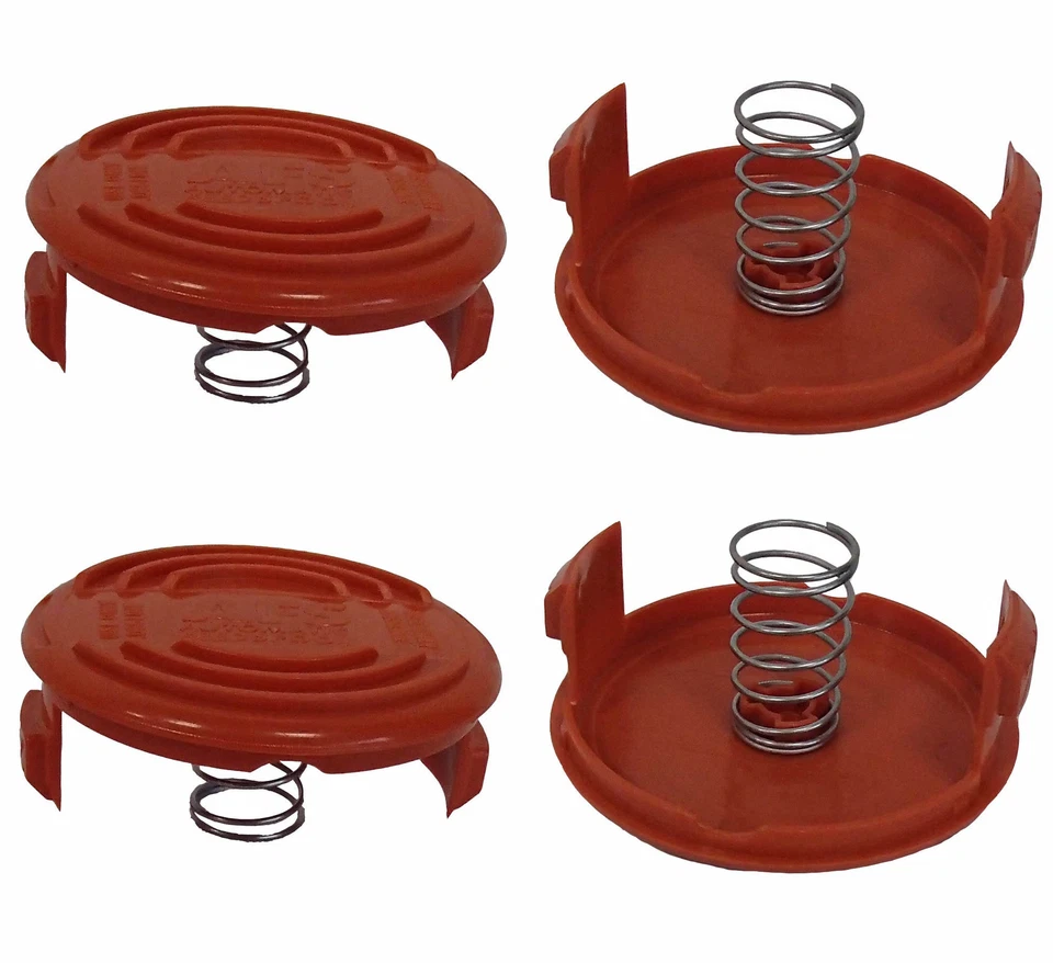 4Pack Replacement caps Black Decker RC-100-P Spool 385022-03 Trimmer Bump Cover - Image 1 of 3