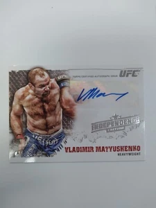 2012 Topps UFC Vladimir Matyushenko Auto FEA-VM 036/114 - Picture 1 of 3