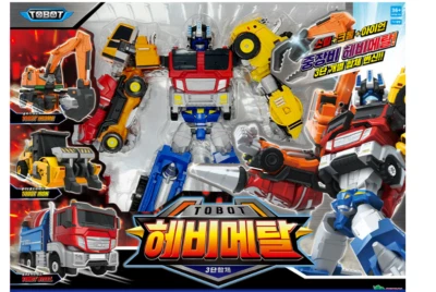 2025 New  Tobot HEAVYMETAL 3-Car Combine Transformer Robot/Express - Image 1 of 4