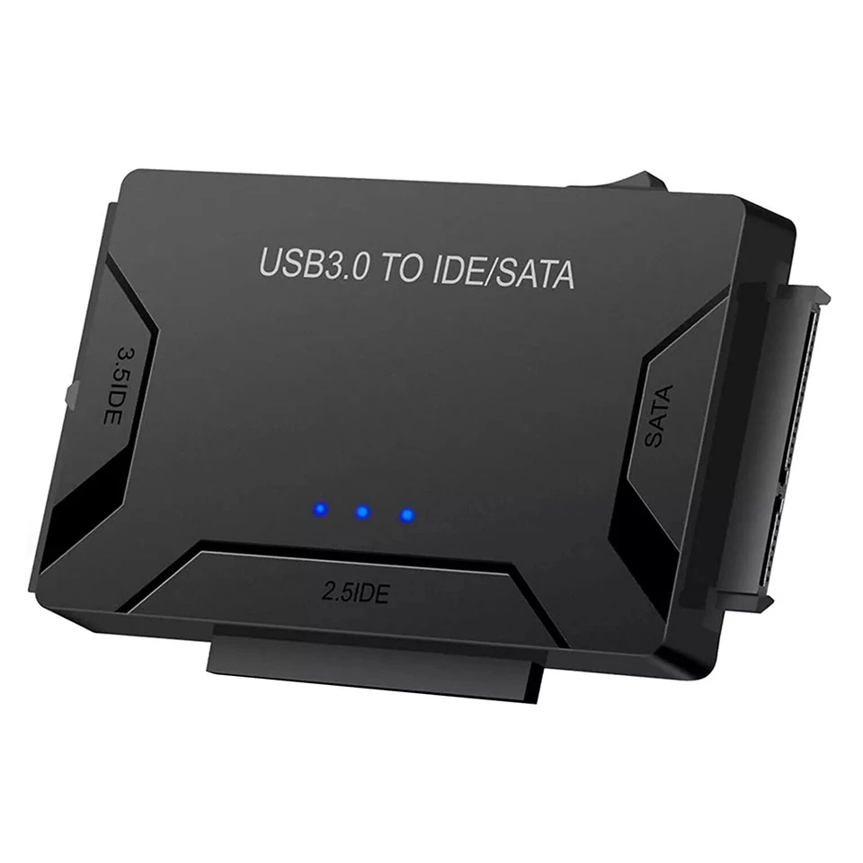 USB 3.0 to IDE SATA Converter 2.5" 3.5" Hard Drive External Sata USB Adapter - Bild 1 von 4