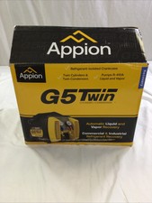 Appion G5TWIN Cylinder Condenser Refrigerant Recovery Unit TEZ8 2 Stage Pump