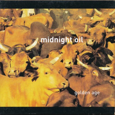 Midnight Oil - Golden Age RARE out of print CD single '01 - Image 1 of 2