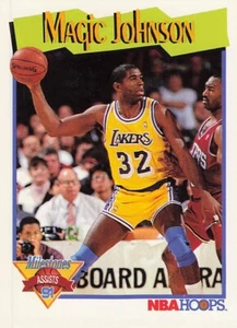 Aros de la NBA Milestones Magic Johnson #316 1991-92  - Imagen 1 de 2