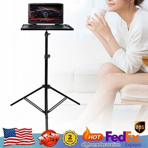 Laptop Projektor Stativ Ständer verstellbar hoch 27"" bis 74"" DJ Geräte Halter USA - Bild 1 von 17