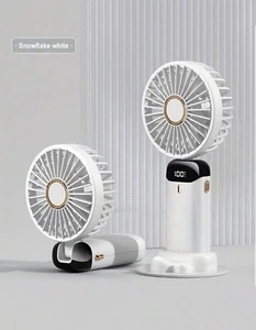 Rechargeable portable phone holder fan - Picture 1 of 5