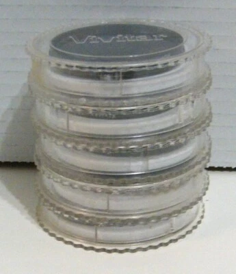 Set  of 5 Vivitar  55mm  Filters with Cases - Image 1 of 3