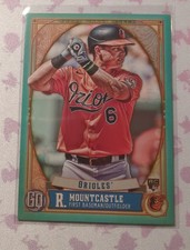  2021 Topps Gypsy RYAN MOUNTCASTLE  Turquoise. Rookie Card 077/199