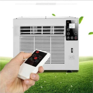 1100W 3754 BTU Window Air Conditioner Cooling Cooler Summer Heating Timer 110V - Picture 1 of 11