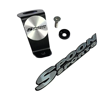 SOPORTE RADIADOR ALUMINIO NEGRO PARA HONDA CIVIC DEL SOL EG EH 92-95 CUCHARA 3 Foto 1 de 3