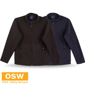 Kids' Frost High Quality Anti-Pill Polar Fleece Fitted Long Sleeves Jacket PF07K - Picture 1 of 7