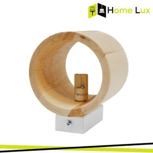 APPLIQUE WOODY ROUND G9 IN LEGNO - Foto 1 di 1