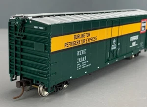 HO Accuready 82000 Plug Door 50’ AAR Boxcar CB&Q #79059 HO3918 - Picture 1 of 8
