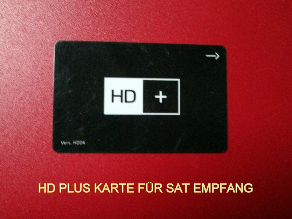 HD+Plus Karte Vers.HD05A  ohne Guthaben aber Aufladbar ! - Bild 1 von 1
