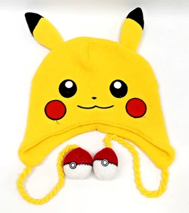 Rare UN-WORN Pokemon Pikachu stocking cap beanie hat 2014 Creatures Game Freak - Picture 1 of 4