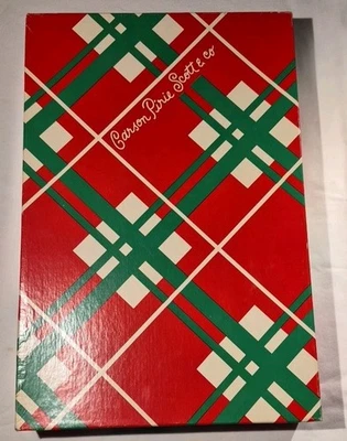 Vintage 1974 Christmas Carson Pirie Scott & Co GIFT BOX  Used #3 - Image 1 of 4