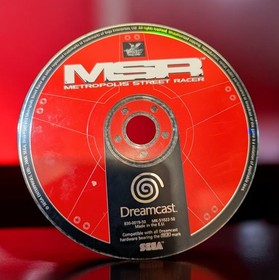 Metropolis Street Racer Sega Dreamcast Racing Game