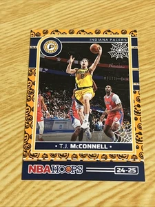 2025 Panini Haunted Hoops #64 TJ McConnell Orange Pumpkin - Bild 1 von 2
