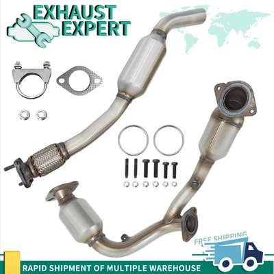 2x Catalytic Converter For 2000-2007 Ford Taurus 2000-2005 Mercury Sable 3.0L - Image 1 of 4