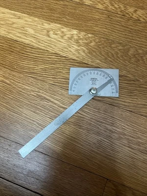 VINTAGE General Tools Stainless Steel Miter Angle Protractor No. 17 Made in USA - Image 1 of 4