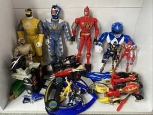 Lotto di action figure giocattolo vintage Power Rangers Figures Bandai Job bundle - Foto 1 di 24