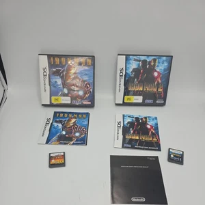 Iron Man & Iron Man 2 NINTENDO DS COMPLETE SEGA Bundle  - Picture 1 of 14