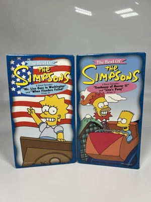 THE SIMPSONS VHS : Treehouse of Horrors & Lisa's Pony & Flanders Failed &Mr Lisa - Image 1 of 4
