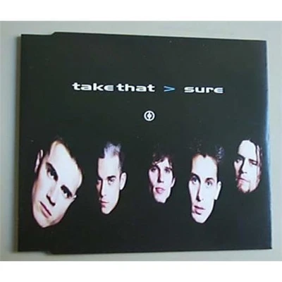 TAKE THAT SURE CD SINGLE 4 MIXES UK - Image 1 of 2