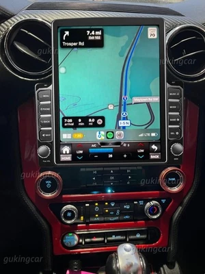 For 2015-2021 Ford Mustang 9.7" Android 14 Carplay Car Stereo Radio GPS WIFI - Image 1 of 4