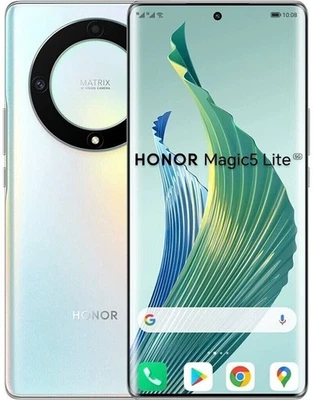 Honor Magic5 Lite 128GB Argento Buono - Ricondizionato - Immagine 1 di 4