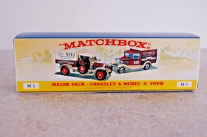 JUEGO MICA MATCHBOX M-1 CÓDIGO 2 EDICIÓN LIMITADA - Y26 CROSSLEY - MB38 FORD A VAN - Imagen 1 de 18