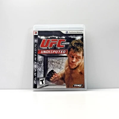 UFC 2009 Undisputed Sony PlayStation 3 PS3 Mint Disc CIB Refurbished & Tested - Image 1 of 4