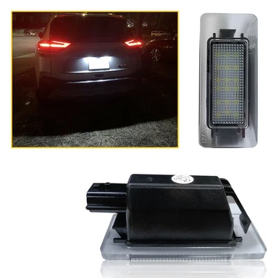 For 2019 20-up Nissan Altima Sentra Versa LED Sedan License Plate Light 6000K J - Image 1 of 4