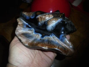 Ancien Coquillage Style Vallauris Cendrier - Picture 1 of 2