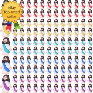 200 Pack Mini Jesus Figurines Bulk Tiny Jesus Figures Pocket Rubber Toys to Hide - Picture 1 of 6