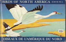 BROOKE BOND CANADA - RARE ALBUM + SET OF 48 BIRDS OF NORTH AMERICA CARDS - 1962