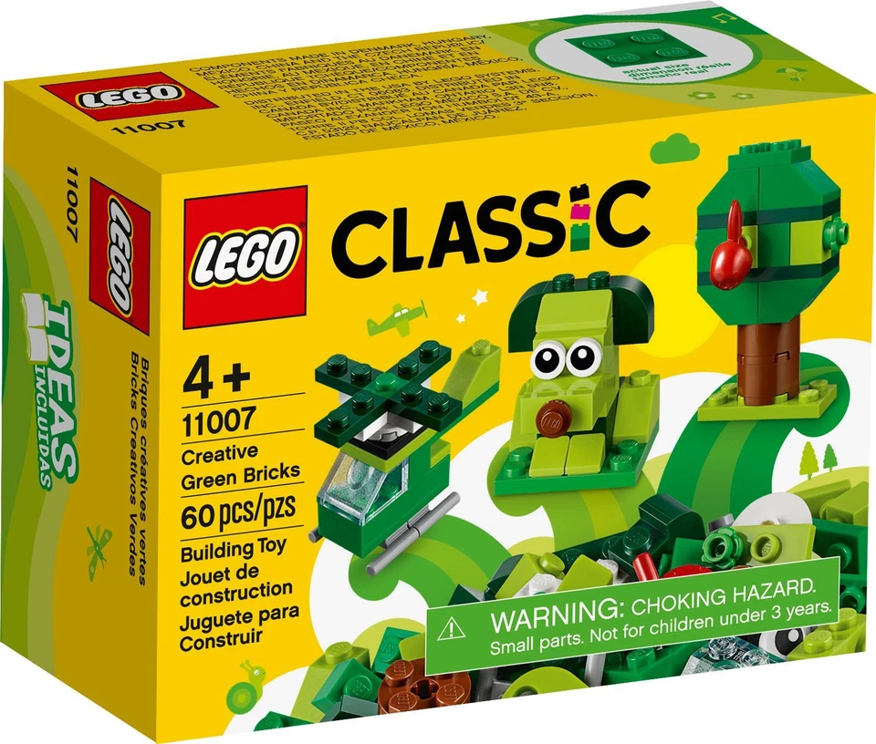LEGO CLASSIC: Creative Green Bricks (11007)