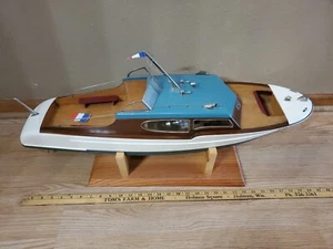 VTG CHRIS-CRAFT COMMANDER Model Tether Boat? Super Devil 60 Engine - Picture 1 of 20