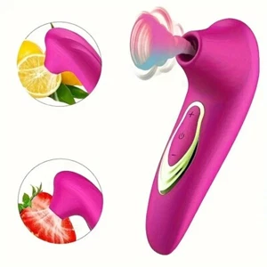 Sucking Vibrator Nipple Clit Sucker Dildo G-spot Massager Sex Toys for Women - Picture 1 of 15