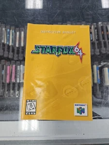 StarFox64 - Nintendo 64 - MANUAL ONLY - Picture 1 of 2