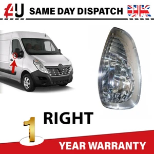 DOOR WING MIRROR INDICATOR LAMP LENS RIGHT FOR RENAULT MASTER MK3 261609635R - Picture 1 of 4