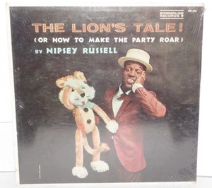 NIPSEY RUSSELL The Lion's Tale LP Still Sealed Borderline Records Comedy Vinyl - Imagen 1 de 2