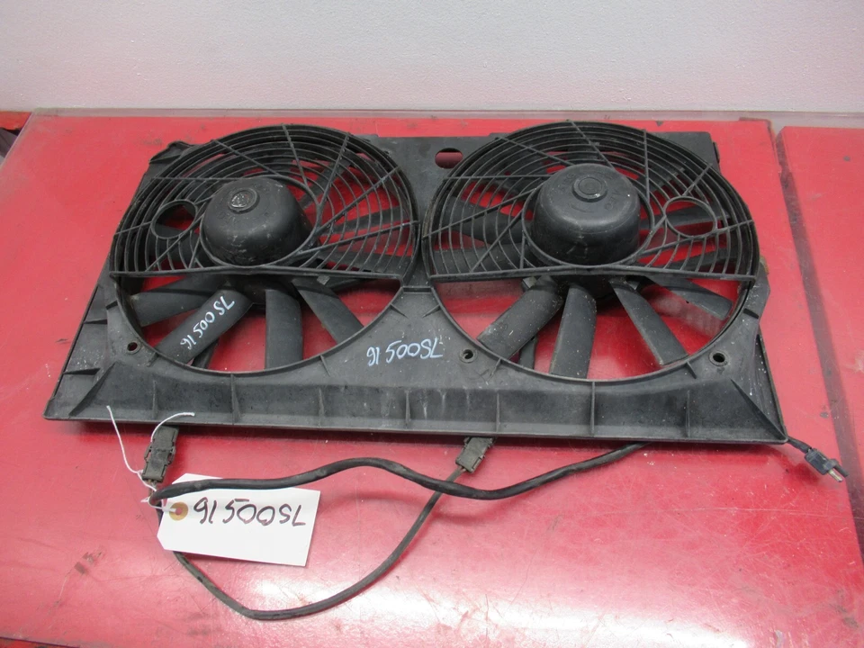 MERCEDES-BENZ R129 300SL 500SL 1990-1993 RADIADOR REFRIGERACIÓN VENTILADOR DOBLE OEM Foto 1 de 4